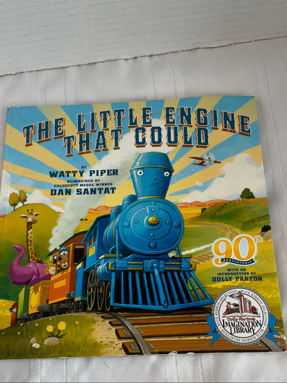 The Little Engine That Could - Blue Train Kids Book